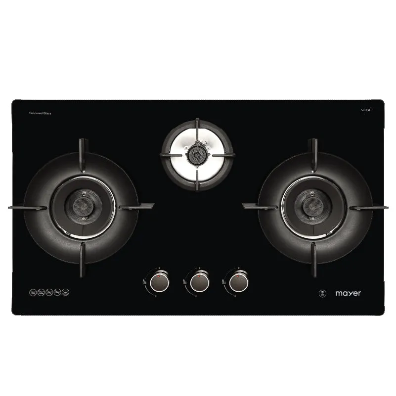 MMGH793HE 76CM 3-BURNER GAS HOB