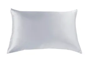 Mulberry Silk Pillow Case Twin Pack - Silver