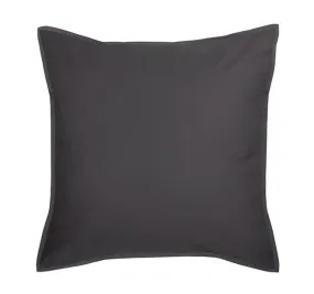 Nara 400THC Bamboo Cotton European Pillowcase Charcoal