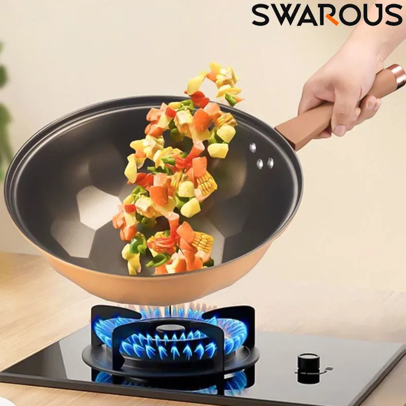 🔥NEW Styles🔥 Non-Stick Wok With Steamer Basket