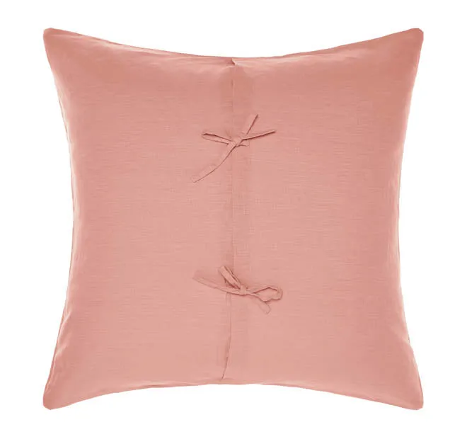 Nimes Linen European Pillowcase Rosette