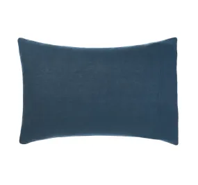 Nimes Linen Standard Pillowcase Navy