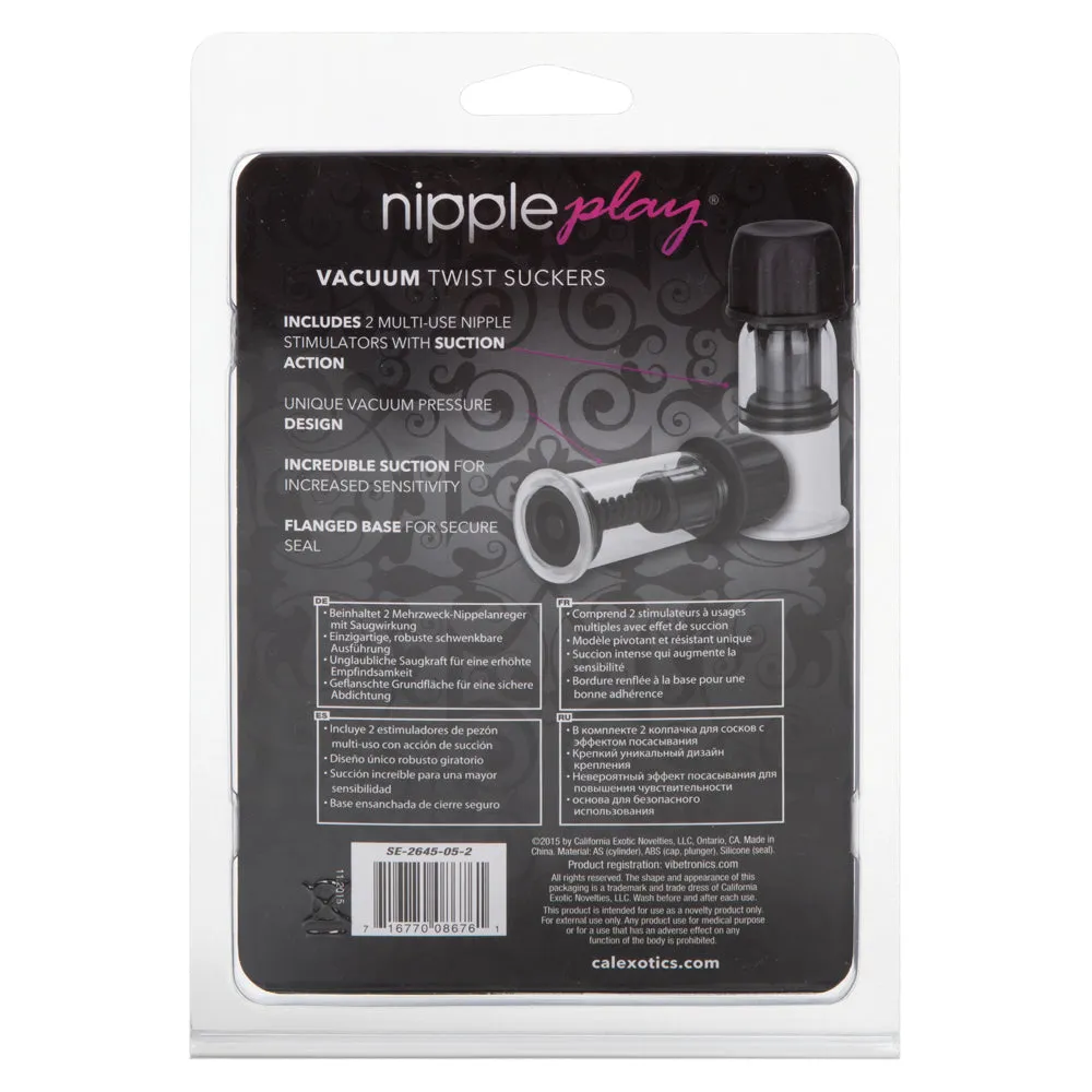 Nipple Play Vacuum Twist Suckers