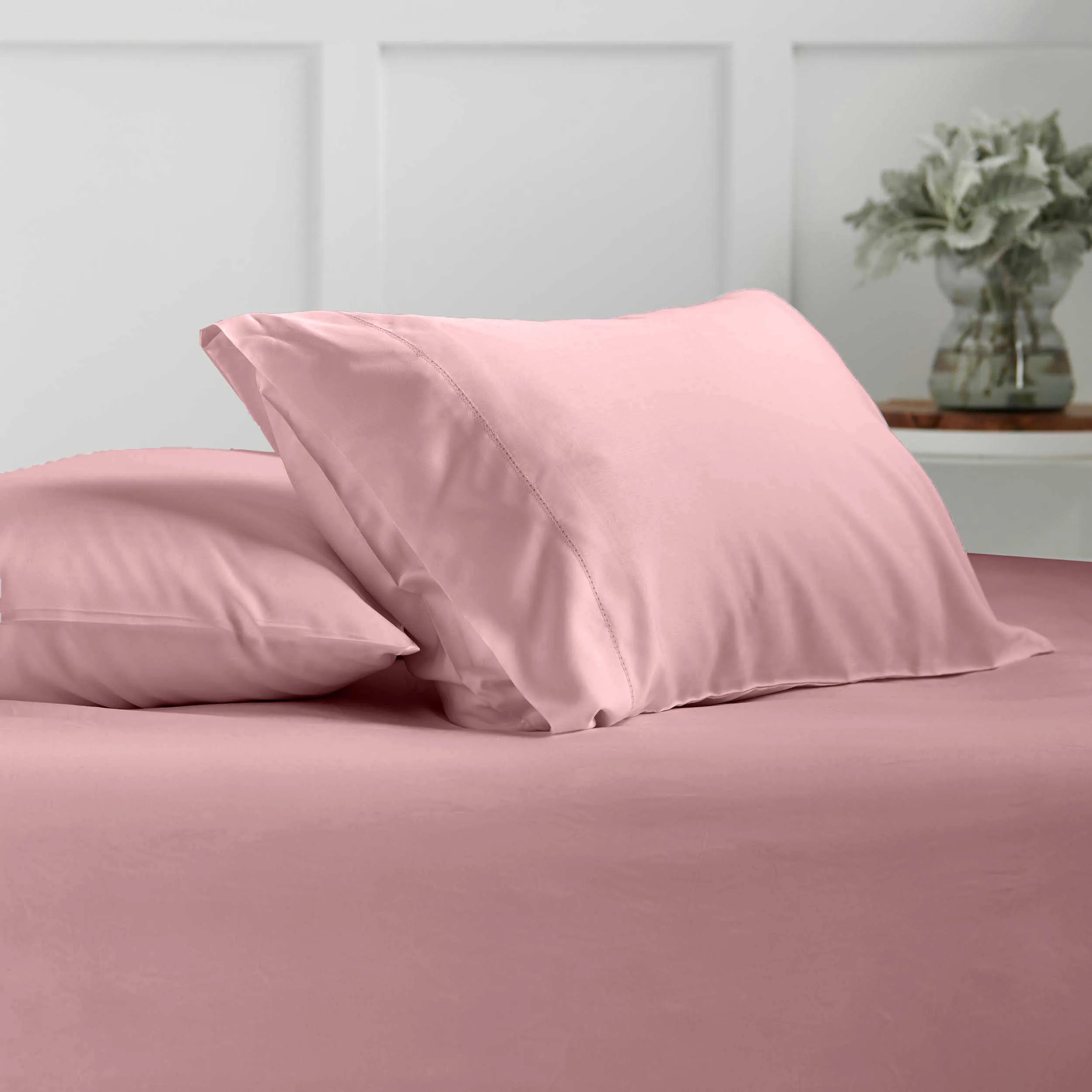 Organic Bamboo Fitted Sheet and Pillowcases (No Flat Sheet)