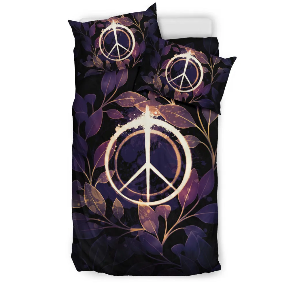 Peace with Leaves | Bedding Set | Mandalazed