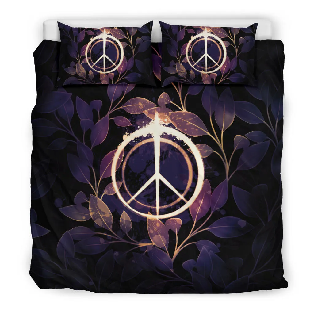 Peace with Leaves | Bedding Set | Mandalazed