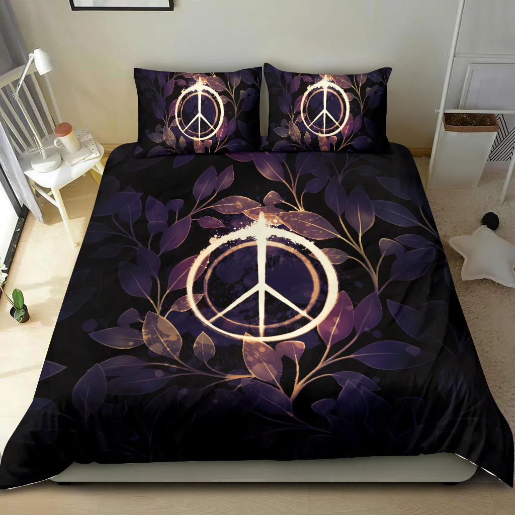 Peace with Leaves | Bedding Set | Mandalazed