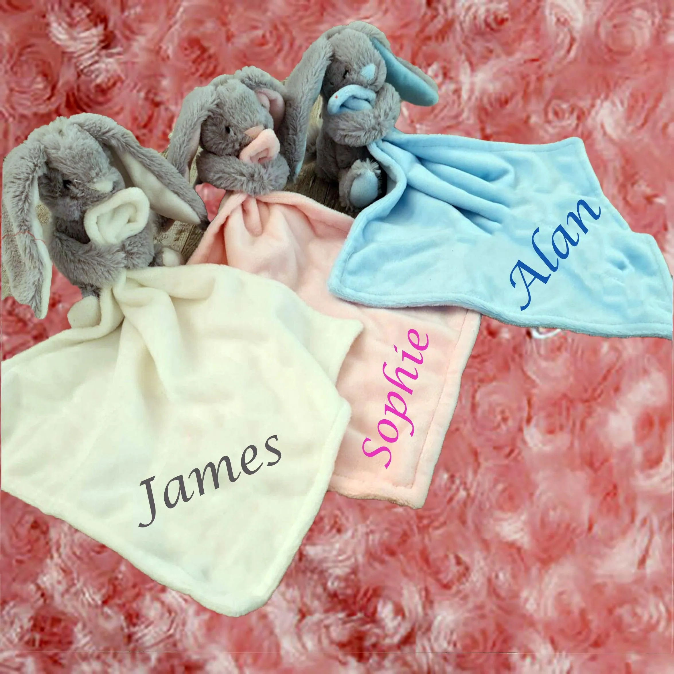 Personalised Bunny Comforter