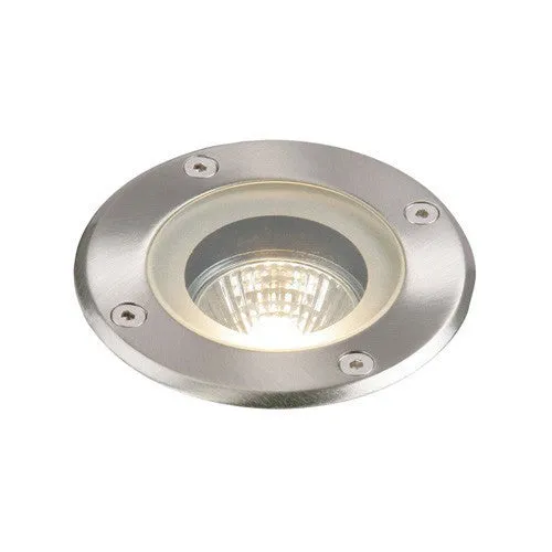 Pillar 50 Watt GU10 IP65 Stainless Steel Recessed Ground Light