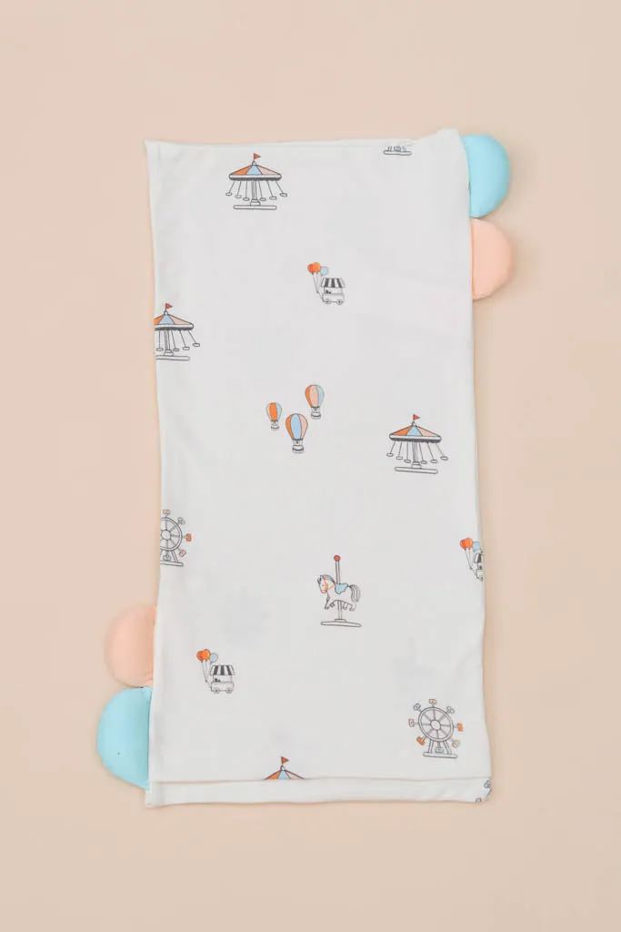 Pillow Case - Theme Park (Pillow not included)