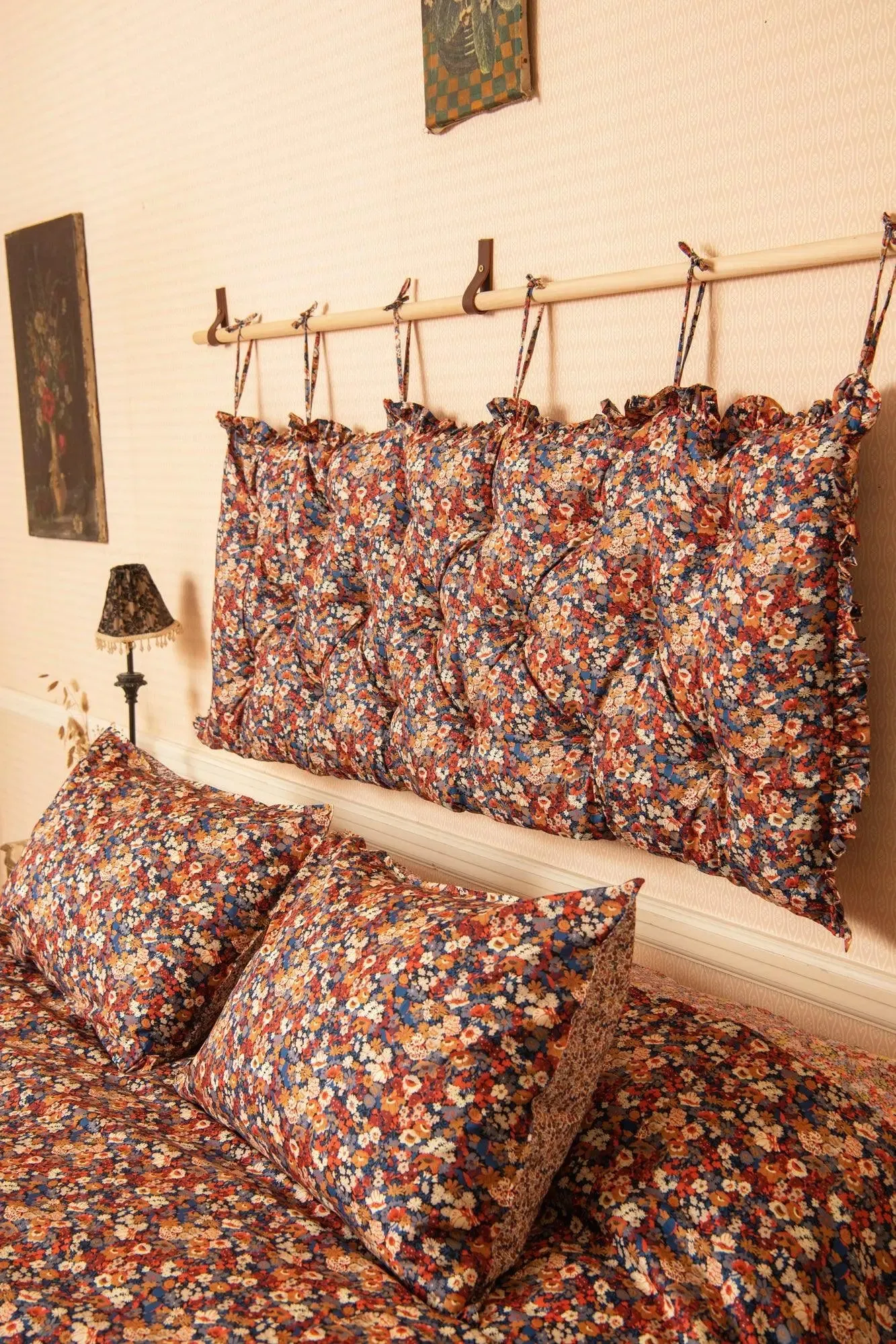 Pillowcase Made With Liberty Fabric THORPE RUST