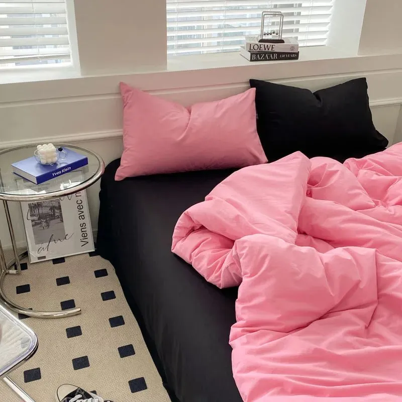 Pink Duvet Cover Set