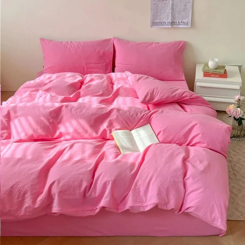 Pink Duvet Cover Set