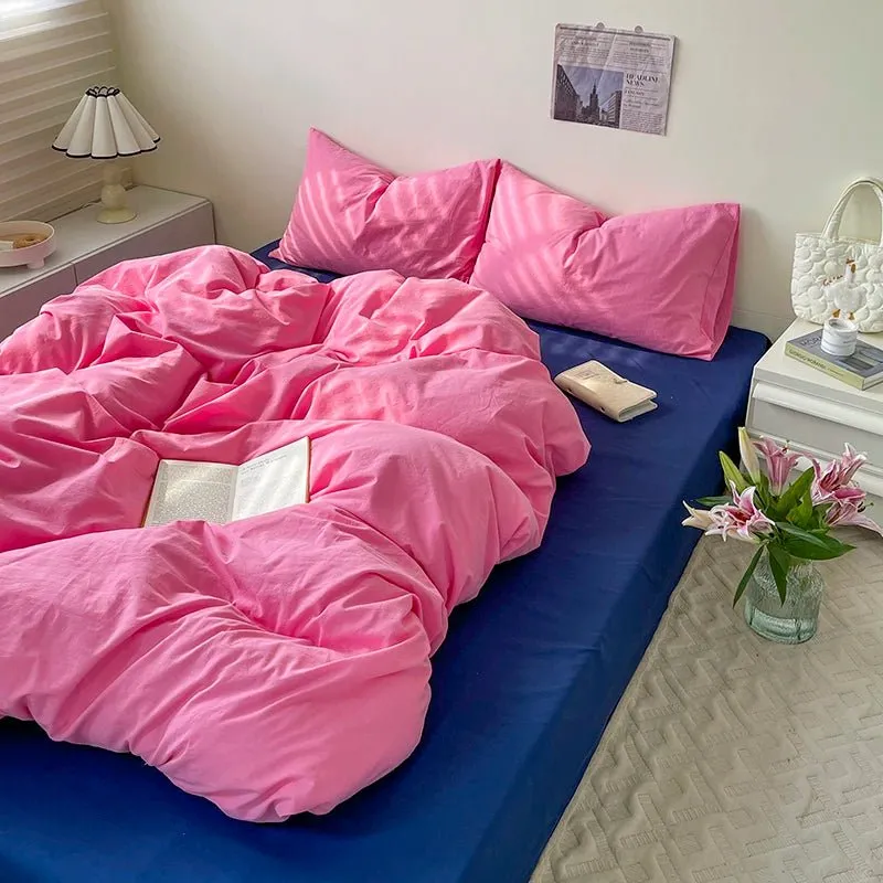 Pink Duvet Cover Set