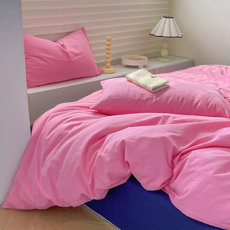 Pink Duvet Cover Set