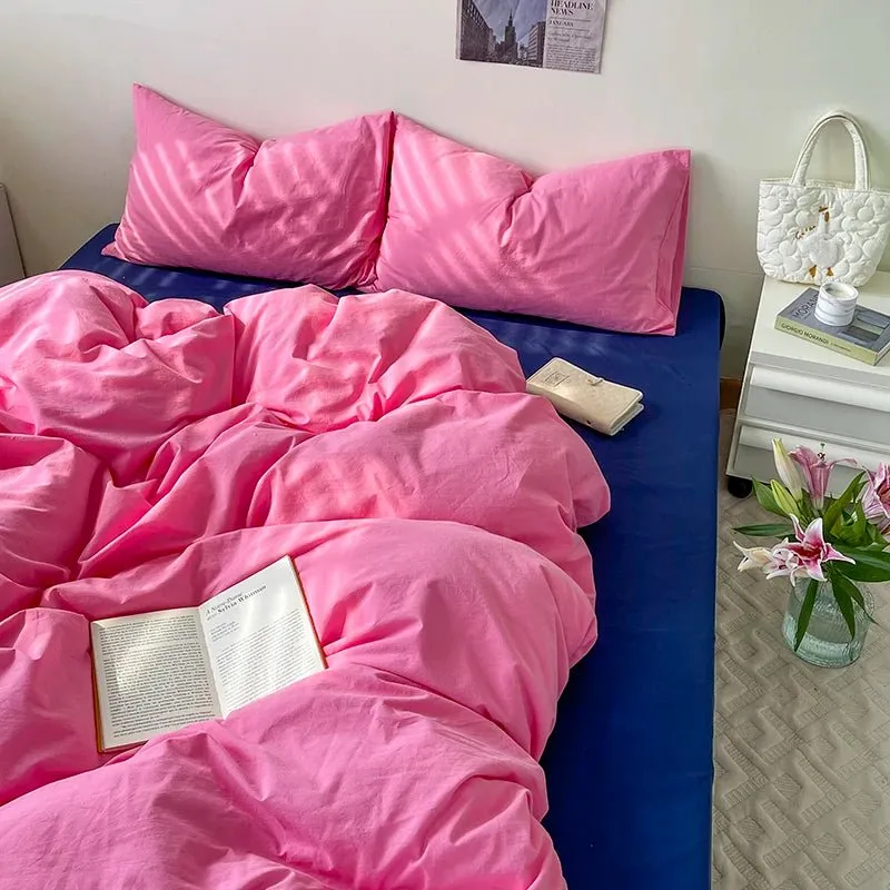 Pink Duvet Cover Set