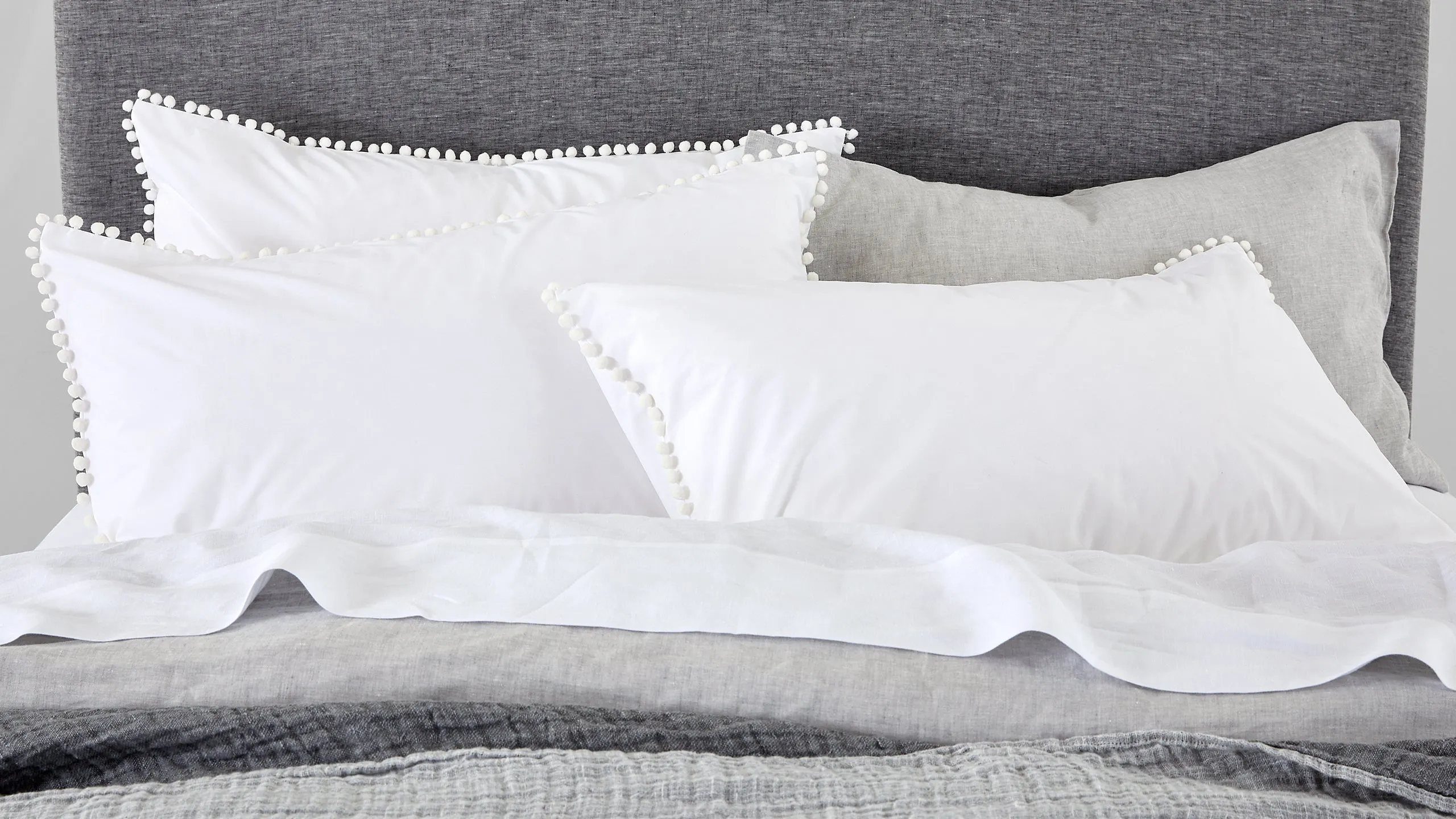 Pompom Pillowcase