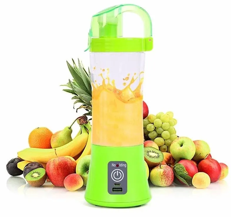 Portable Electric Fruit Juicer Handheld Smoothie Maker Blender USB Rechargeable Mini Juice Cup