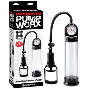 Pump Worx Accu-Meter Power Penis Pump