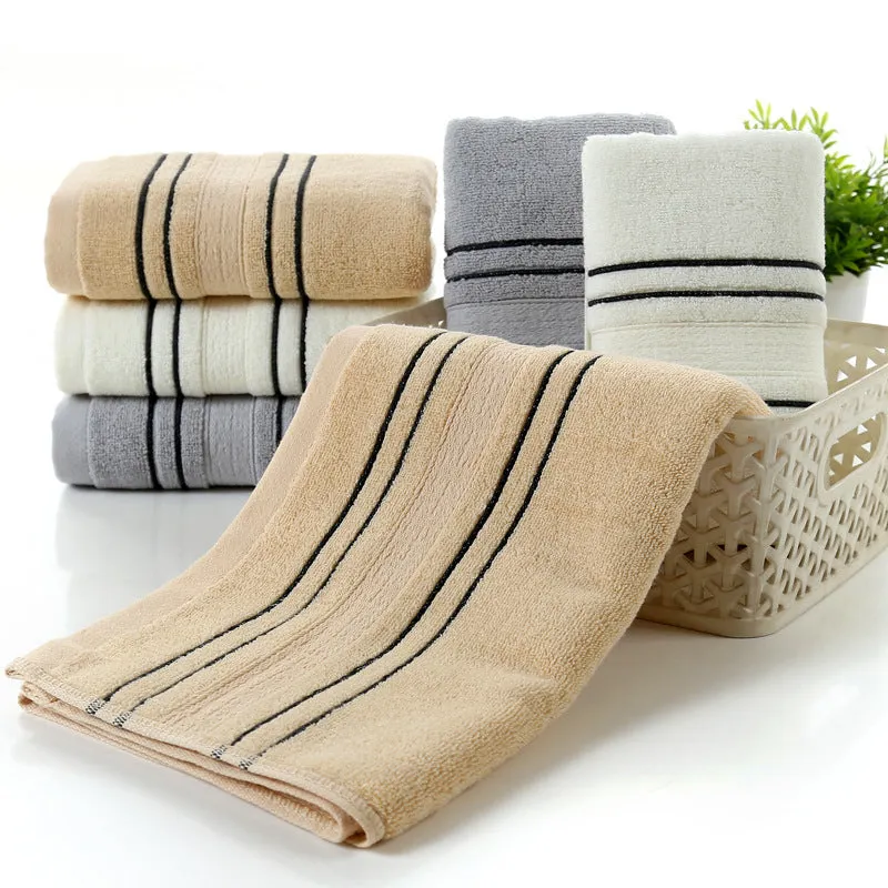 Pure Cotton Stripe Towel Bale