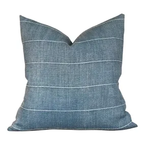 READY TO SHIP Designer Faso in Baleen Pillow Cover