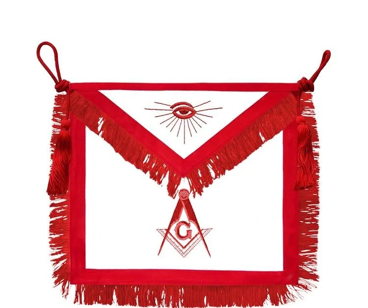 Rito Escoces // Master Mason Signature Hand Embroidered Apron