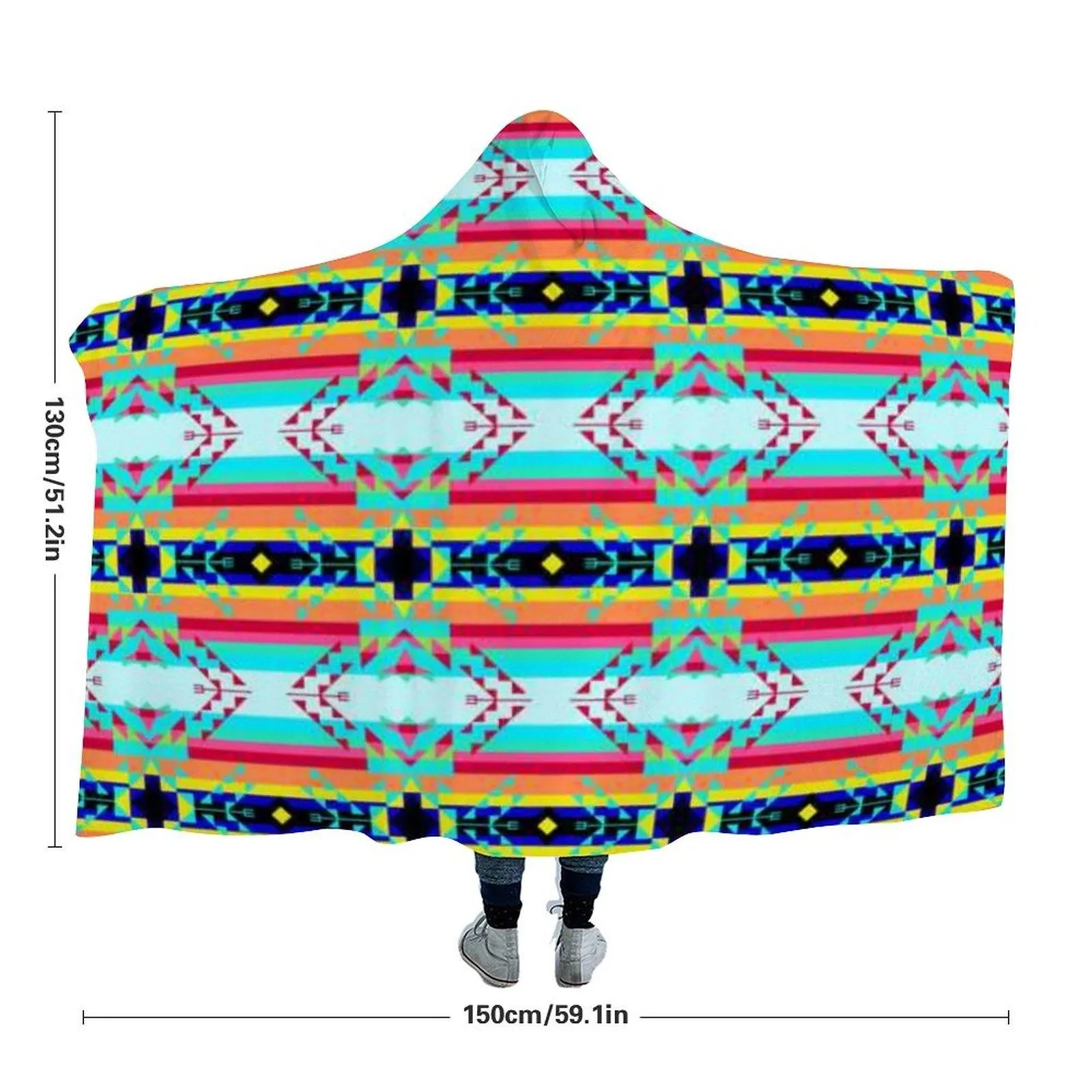 Sacred Spring Hooded Blanket