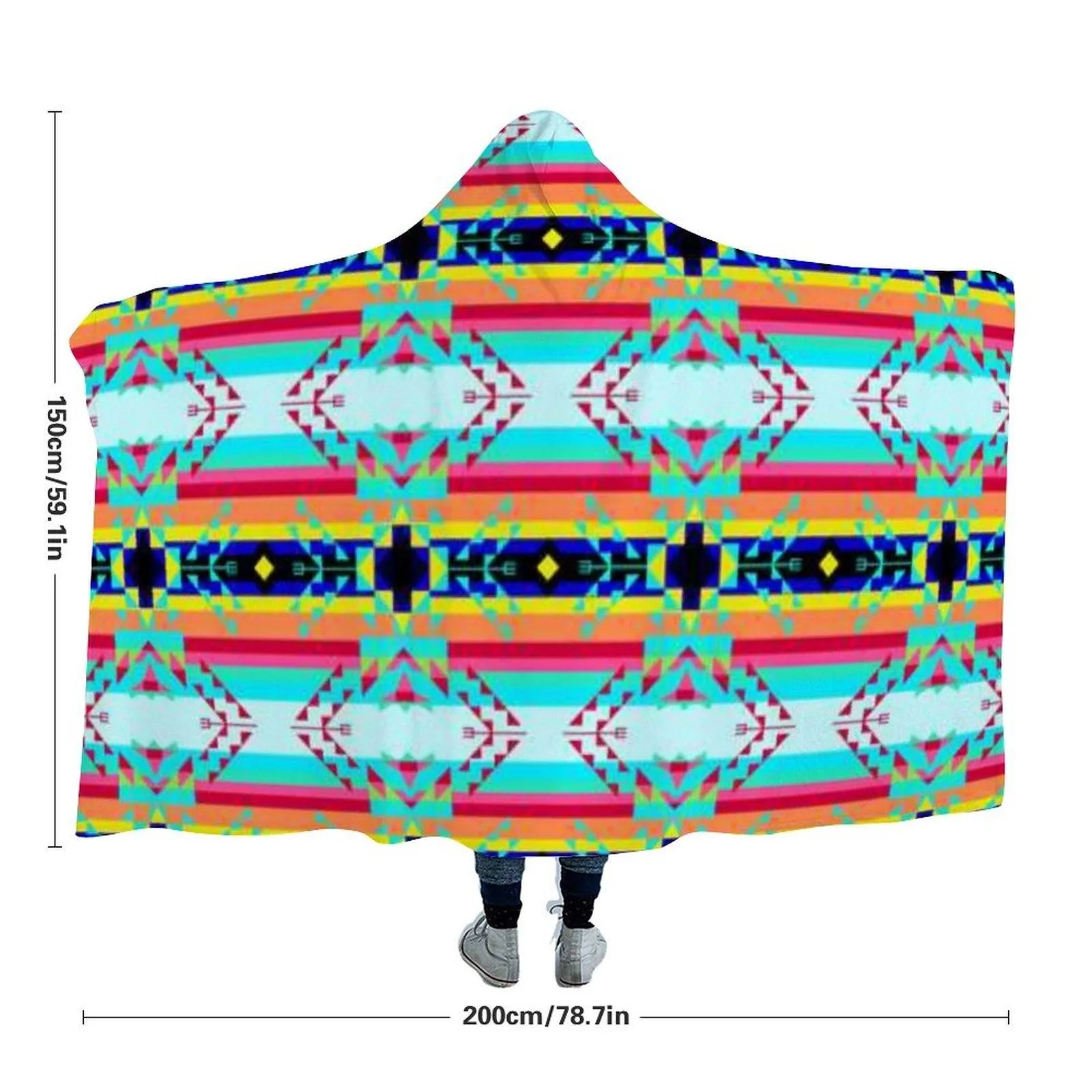 Sacred Spring Hooded Blanket