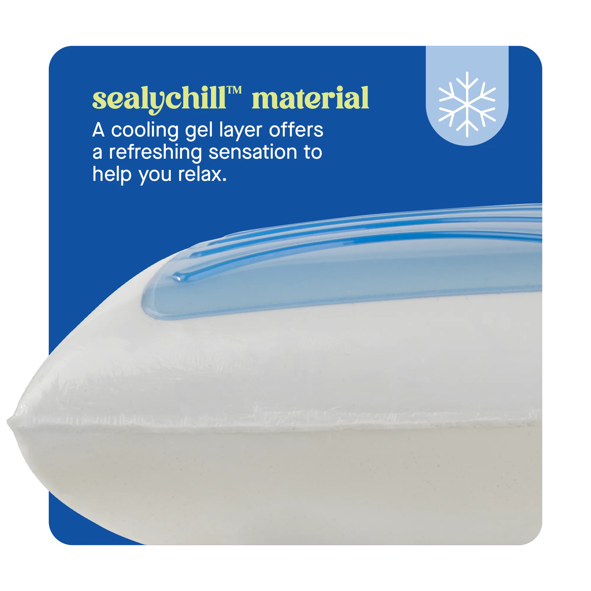 Sealy® Dreamlife™ Memory Foam Gel Pillow - Standard Size