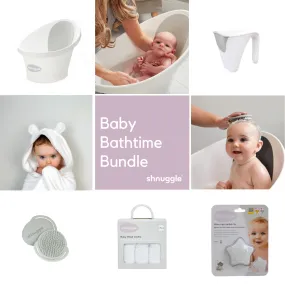 Shnuggle Complete Newborn Bath Time Bundle