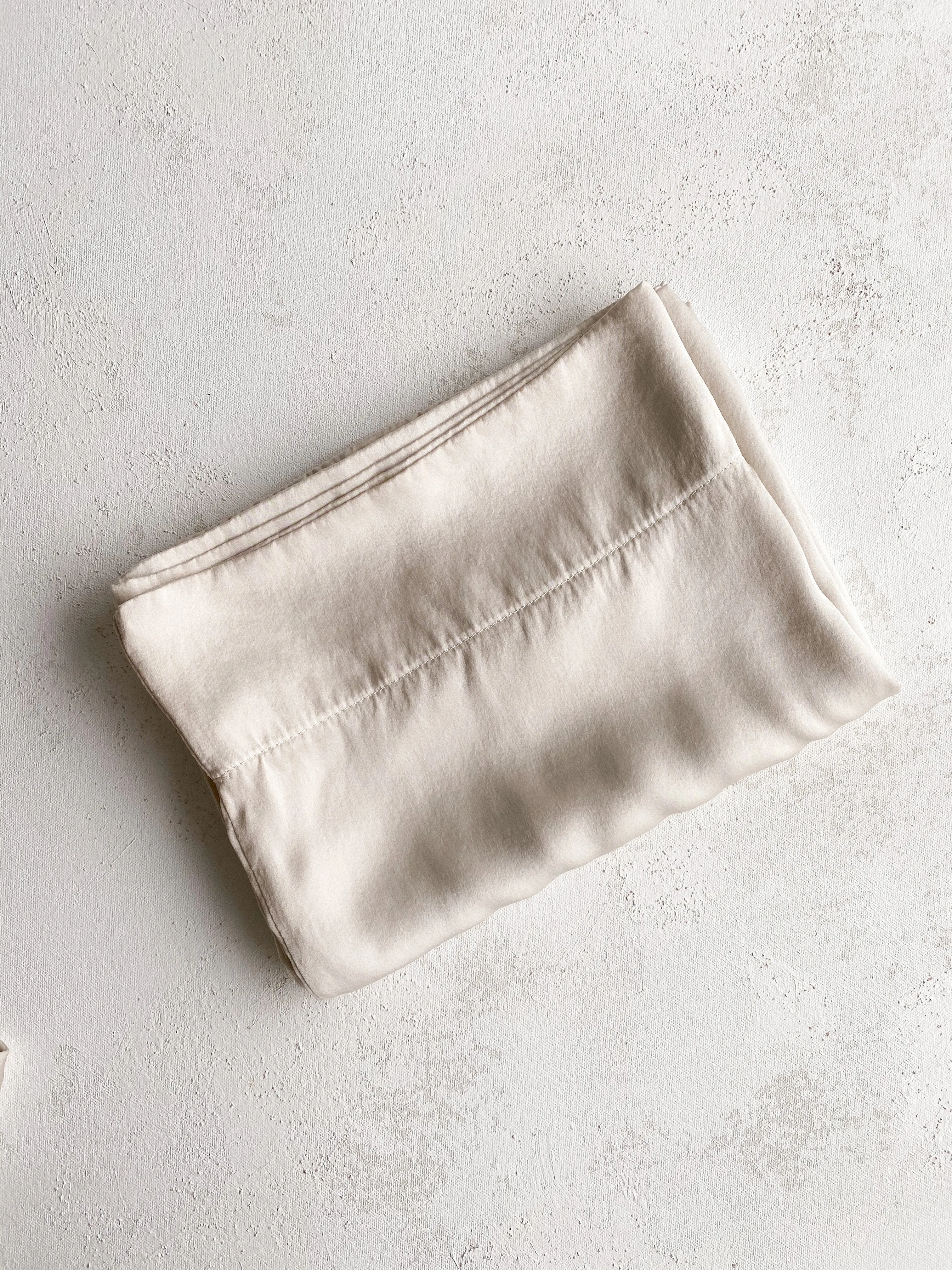 Silk Pillowcase in Bone