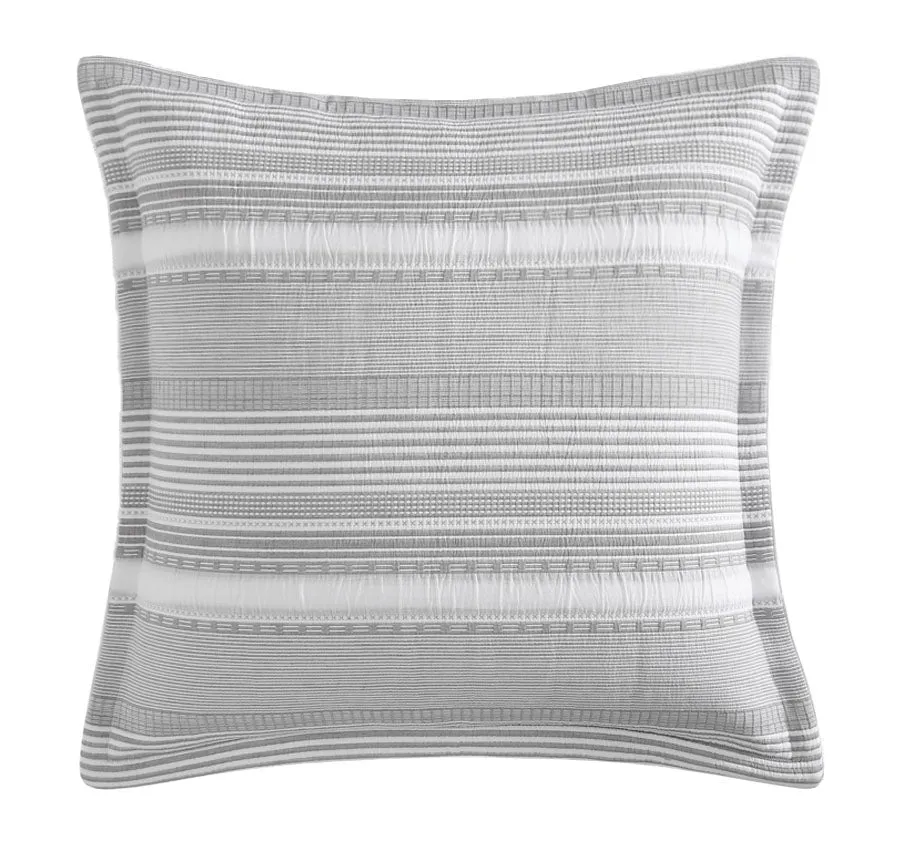 Sinclair European Pillowcase Silver