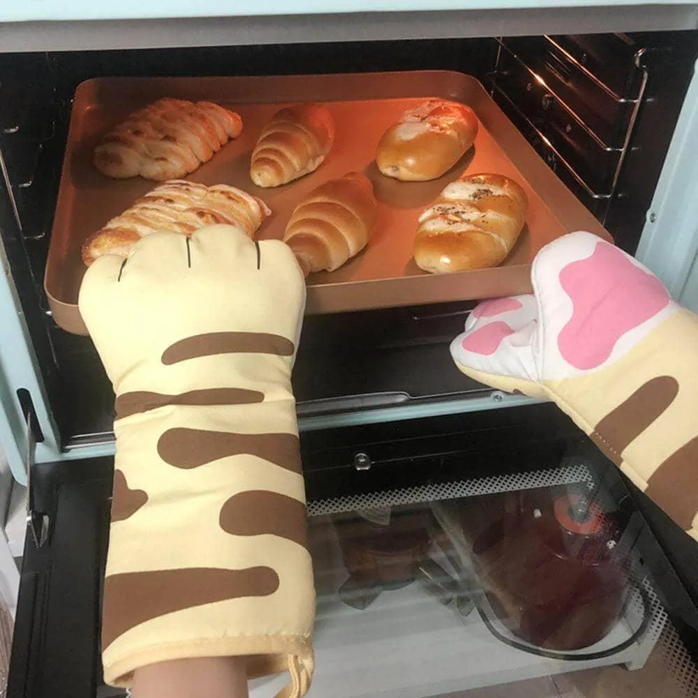 So Kawaii! Cat Paws Oven Mitt Gloves