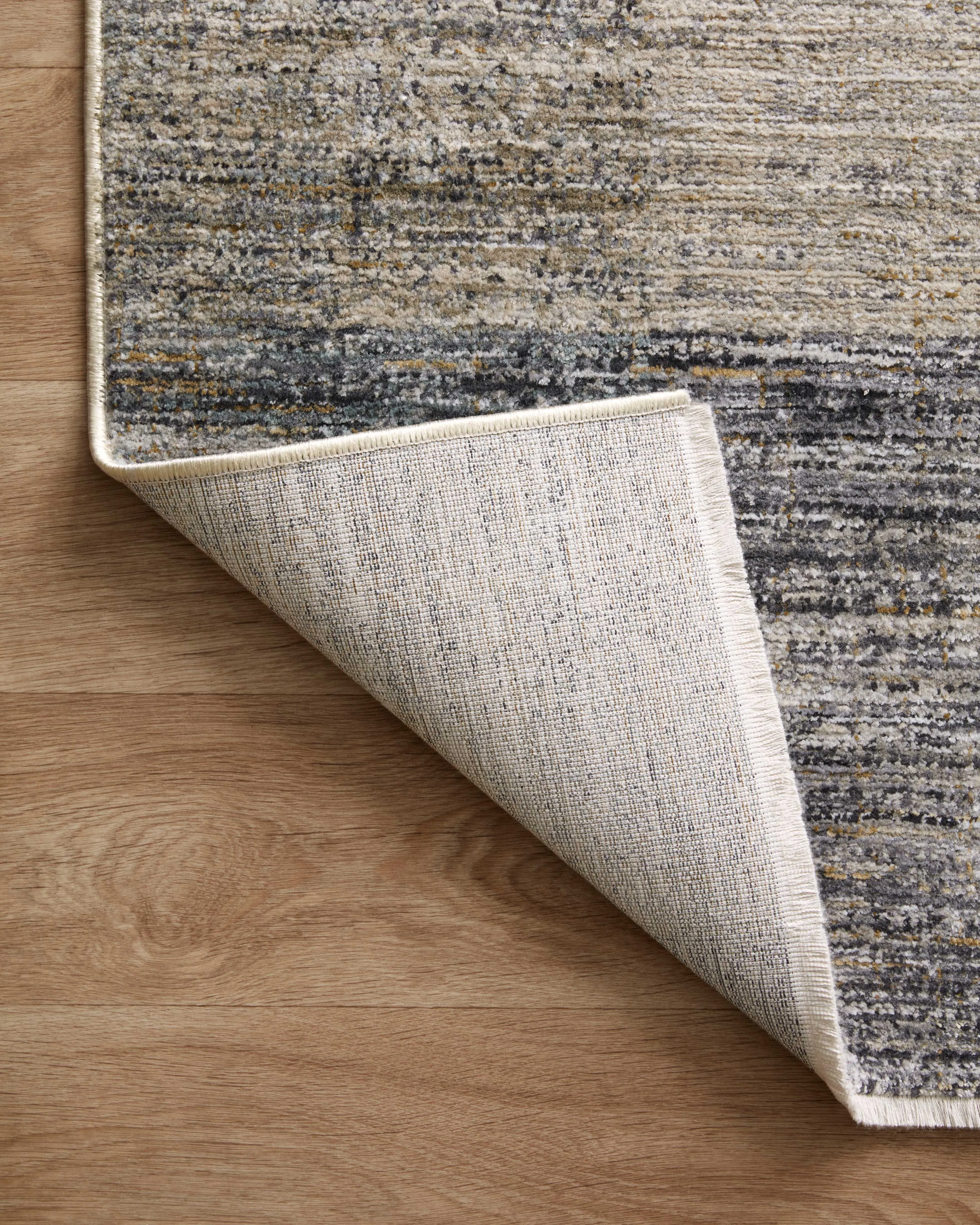 Soho Rug- Grey / Gold