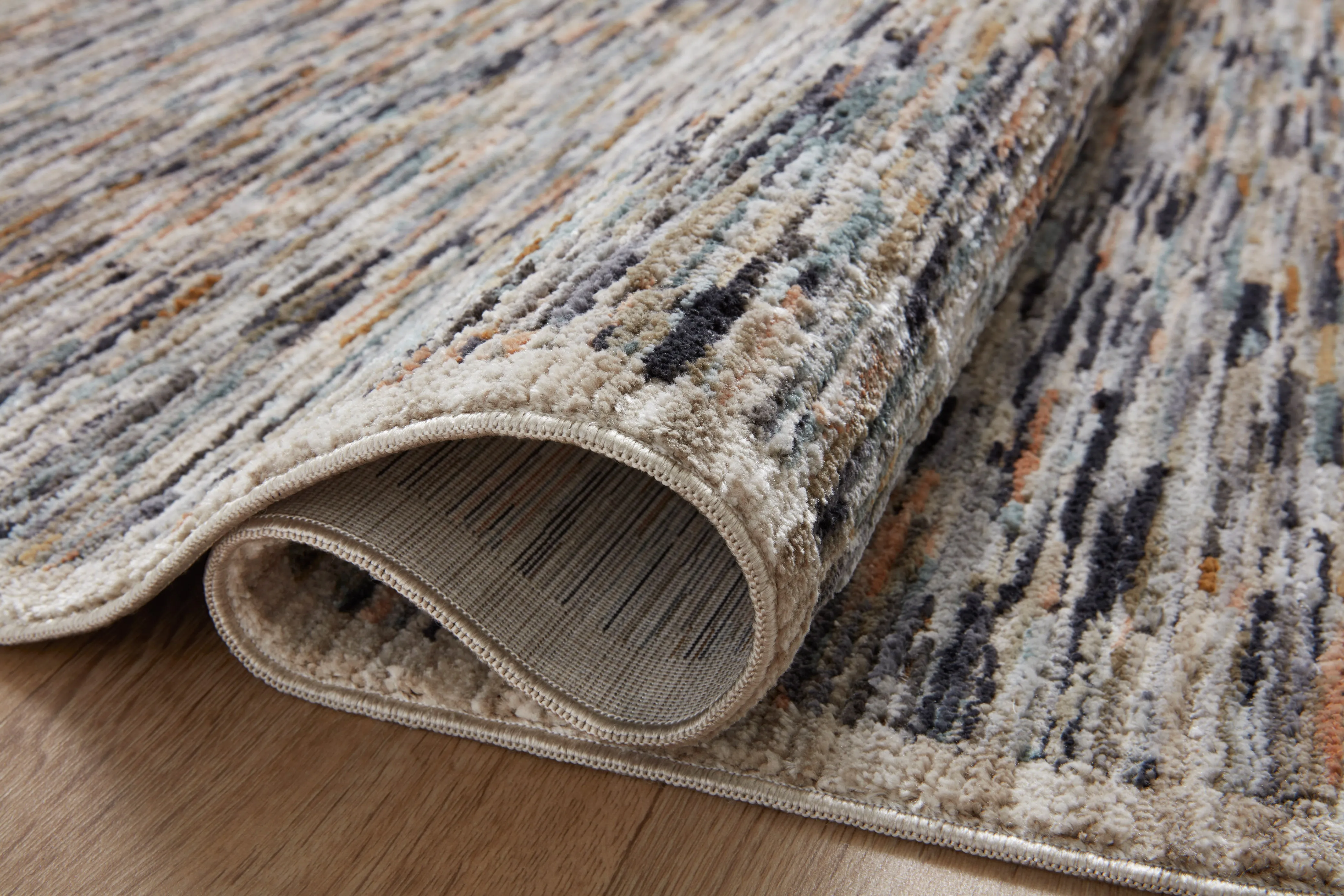 Soho Rug- Multi/Sand