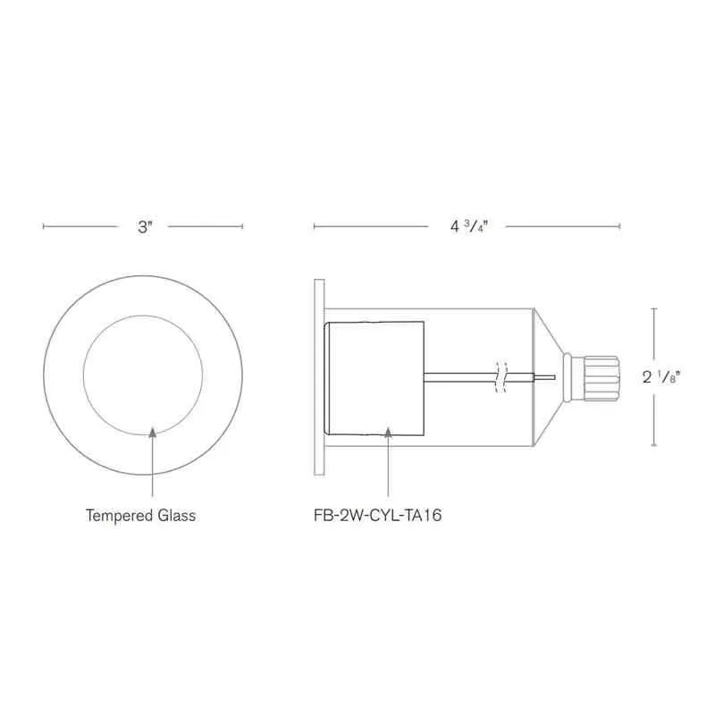 SPJ Lighting SPJ-RC10-3 LED Recessed Flood Light 12V