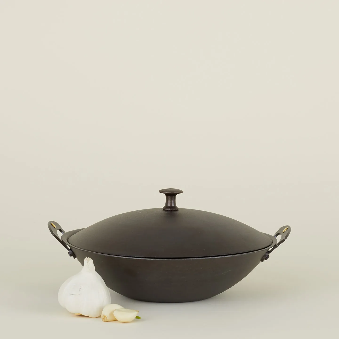 Spun Iron Wok Lid