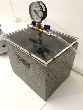 Stainless Steel Vacuum Degassing Chamber Kit