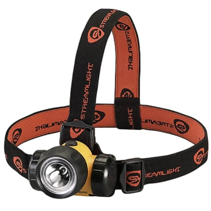 Streamlight 3AA HAZ-LO 61200 Headlamp, Yellow, 1 Each