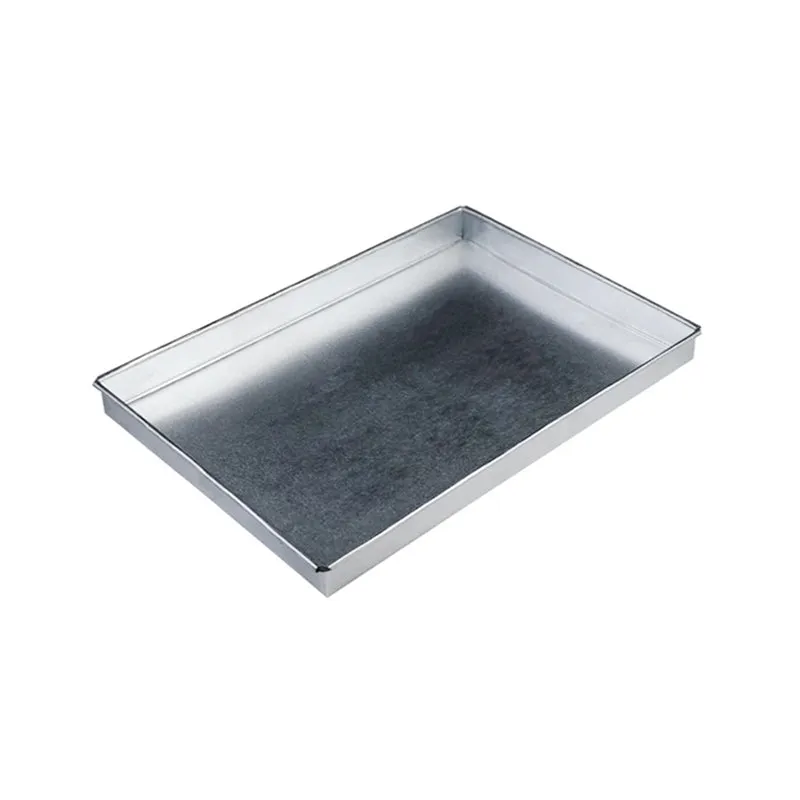 Swiss Roll Baking Tray Rectangle 8 X 12 Inch Galvanized Steel