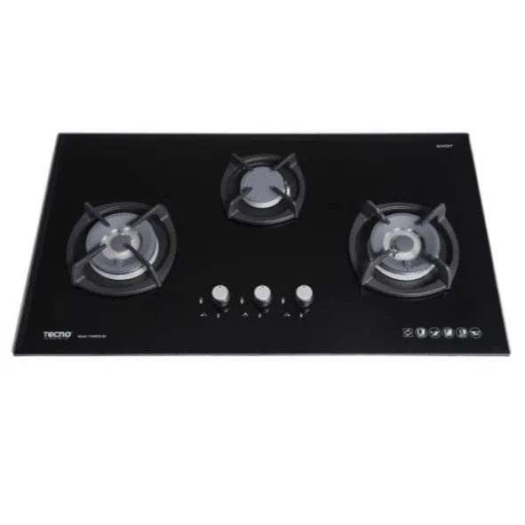 T3388TGSV 90CM 3-BURNER GAS HOB   FREE BASIC INSTALLATION