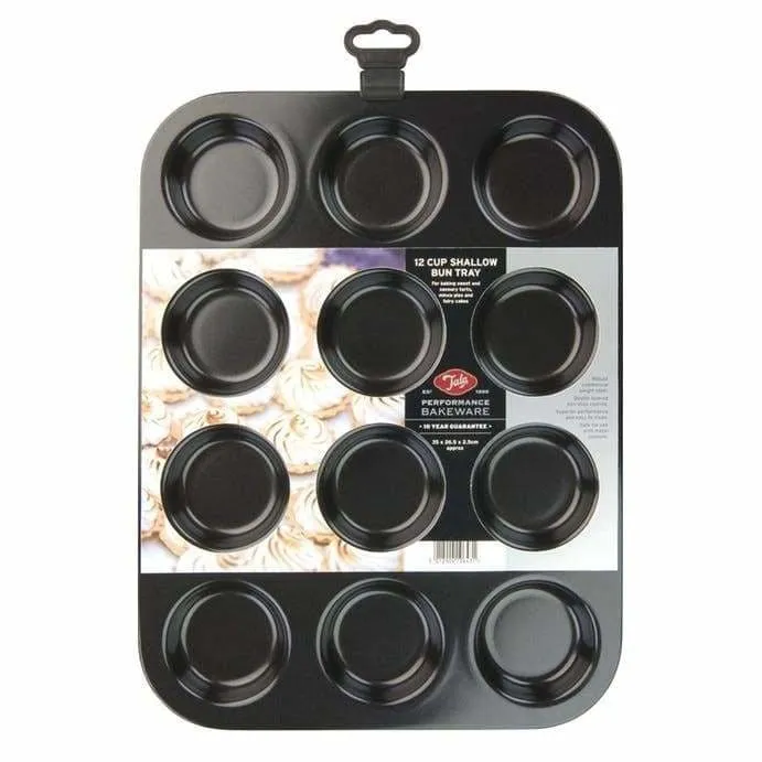 Tala Performance Non-Stick 12 Cup Shallow Bun Tray