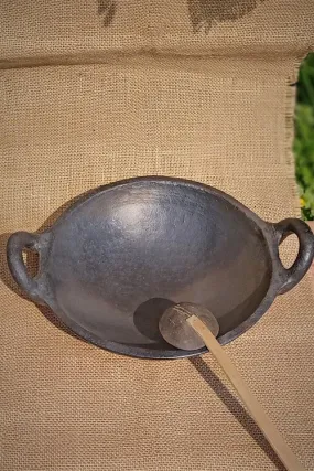 Terracotta by Sachii "Longpi Black Pottery Wok Small"