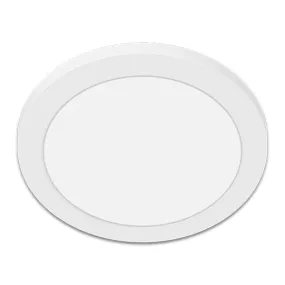 Trace-Lite FJX-R7-12-3K - LED Surface Mount Downlight - 7 inch - 12W - 120VAC - 3000K - White Finish