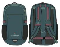 Track Recycled 30L Backpack - Mediterranean