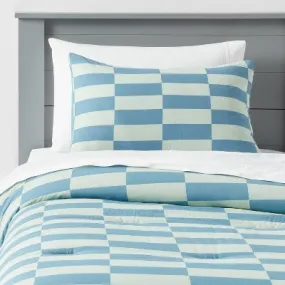 Twin Comforter Set Checkers - Pillowfort