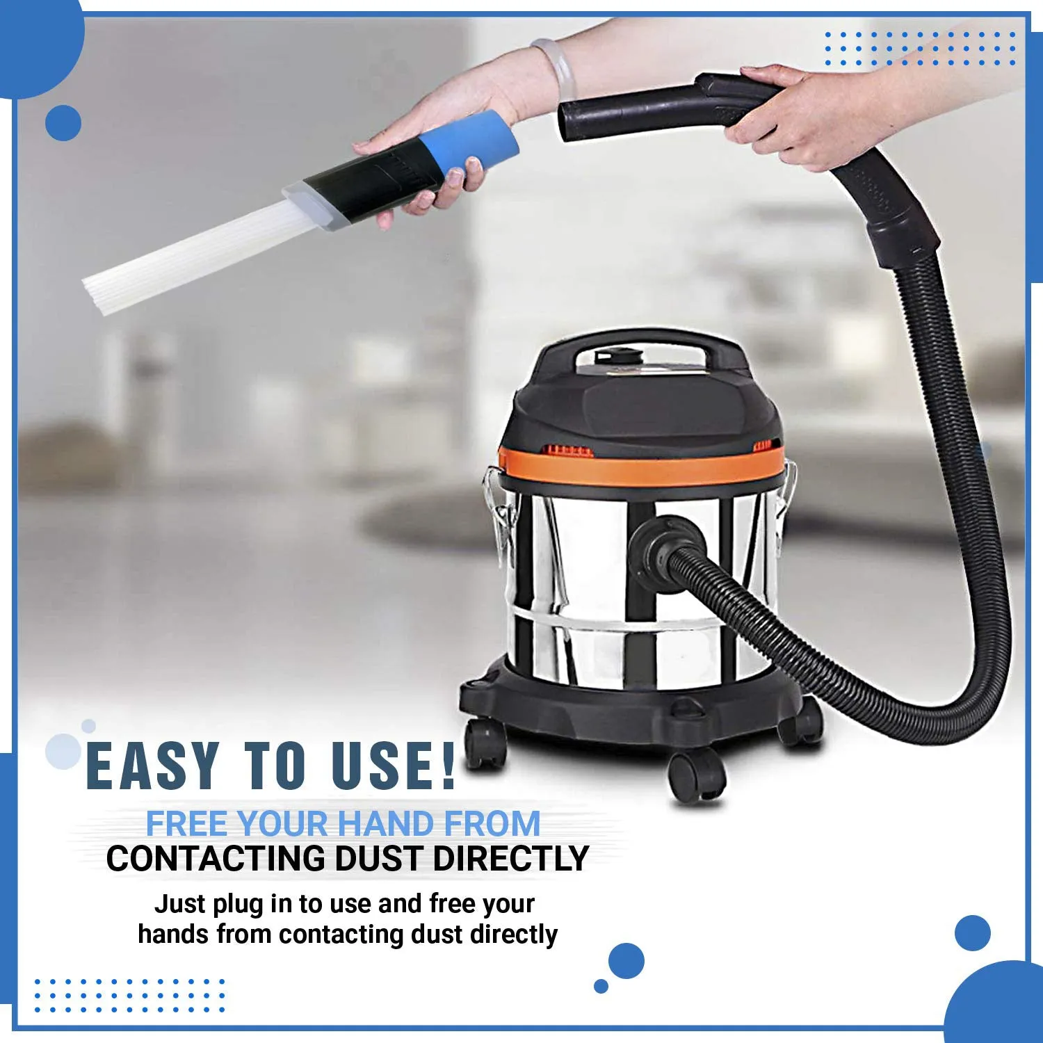 Universal Vacuum Cleaner Attachment Brush Suction Dirt Remover Sucker Flexible Small Mini Micro Tiny Tubes Straw Accessory Tool Car Home Kitchen.