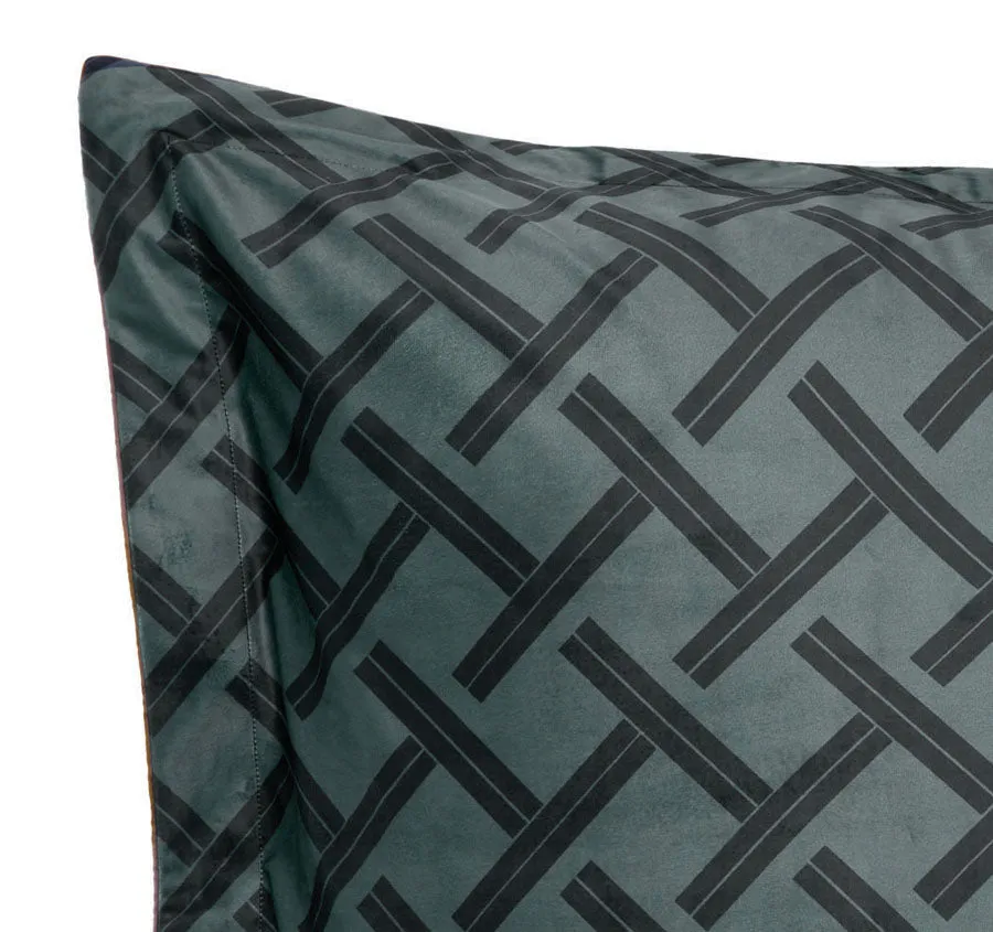 Valeria European Pillowcase Slate