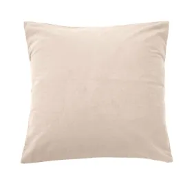 Velvet European Pillowcase Pearl