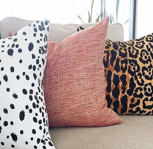 Velvet Leopard Pillow / Animal Pillow Cover / Velvet Cheetah Pillow / Hollywood Regency Pillow cover